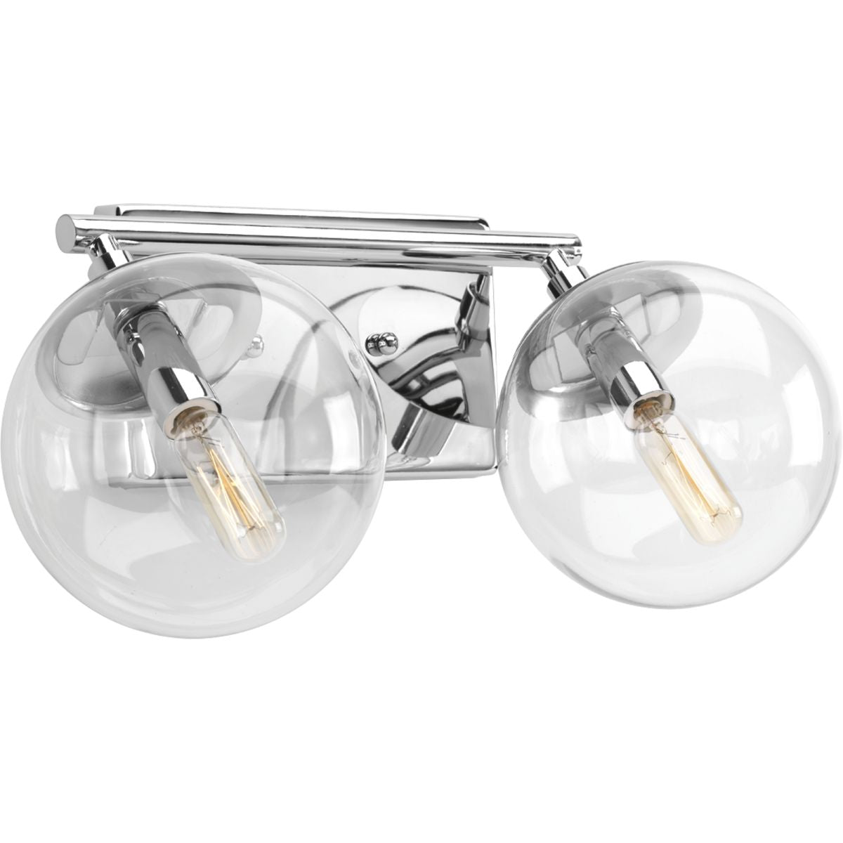 PROGRESS LIGHTING P2854-15 Polished Chrome Mod Collection Two-Light Bath & Vanity