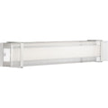 PROGRESS LIGHTING P300153-009-30 Brushed Nickel Miter LED Collection 34" LED Linear Bath & Vanity