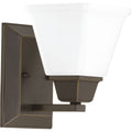 PROGRESS LIGHTING P300158-020 Antique Bronze Clifton Heights Collection One-Light Bath & Vanity