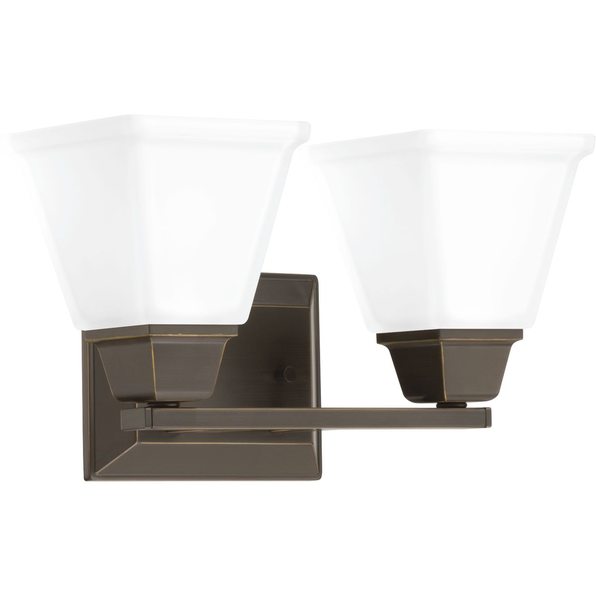 PROGRESS LIGHTING P300159-020 Antique Bronze Clifton Heights Collection Two-Light Bath & Vanity