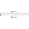 PROGRESS LIGHTING P300182-015-30 Polished Chrome Beam Collection 22" Linear LED Bath & Vanity