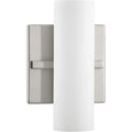PROGRESS LIGHTING P300185-009-30 Brushed Nickel Colonnade LED Collection One-Light. LED Bath & Vanity
