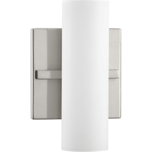 PROGRESS LIGHTING P300185-009-30 Brushed Nickel Colonnade LED Collection One-Light. LED Bath & Vanity