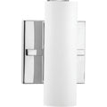 PROGRESS LIGHTING P300185-015-30 Polished Chrome Colonnade LED Collection One-Light LED Bath & Vanity