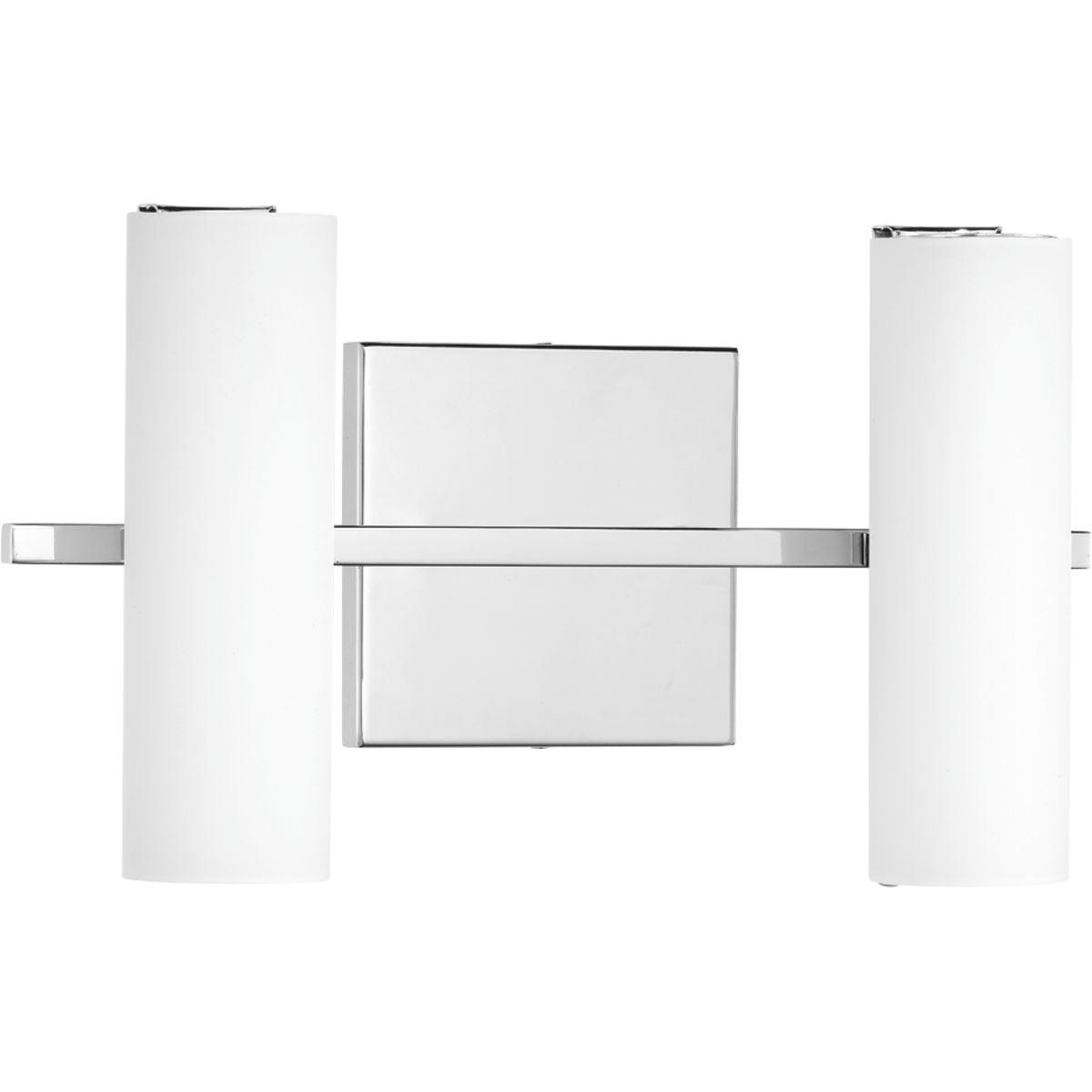 PROGRESS LIGHTING P300186-015-30 Polished Chrome Colonnade LED Collection Two-Light LED Bath & Vanity