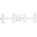 PROGRESS LIGHTING P300188-015-30 Polished Chrome Colonnade LED Collection Four-Light LED Bath & Vanity