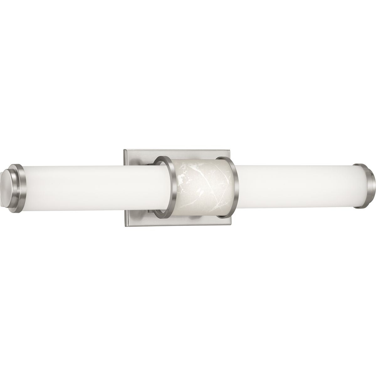 PROGRESS LIGHTING P300205-009-30 Brushed Nickel Phase 1.2 LED Collection 24" LED Linear Bath & Vanity