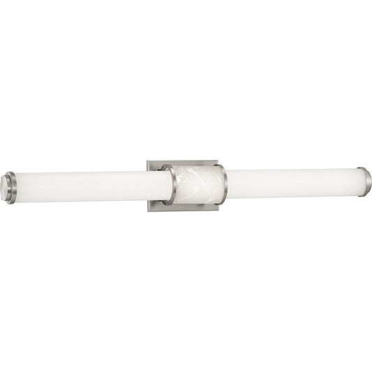 PROGRESS LIGHTING P300206-009-30 Brushed Nickel Phase 1.2 LED Collection 36" LED Linear Bath & Vanity