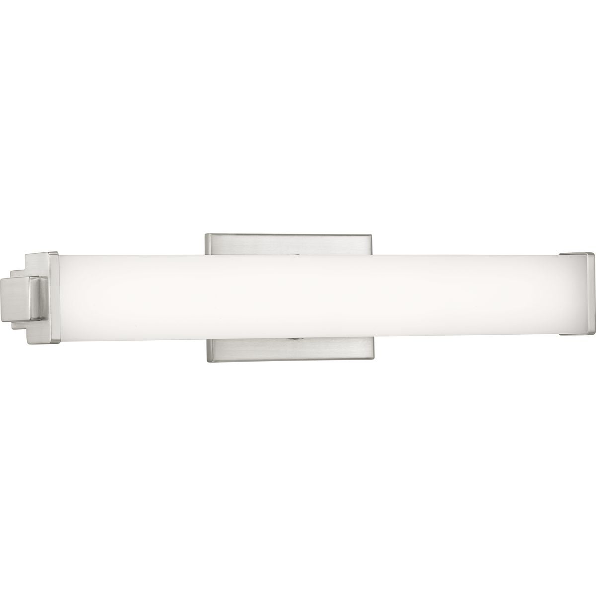 PROGRESS LIGHTING P300208-009-30 Brushed Nickel Phase 2.1 LED Collection 24" LED Linear Bath & Vanity