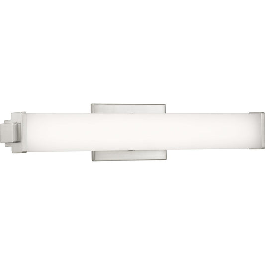 PROGRESS LIGHTING P300208-009-30 Brushed Nickel Phase 2.1 LED Collection 24" LED Linear Bath & Vanity