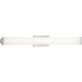 PROGRESS LIGHTING P300209-009-30 Brushed Nickel Phase 2.1 LED Collection 36" LED Linear Bath & Vanity