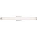 PROGRESS LIGHTING P300210-009-30 Brushed Nickel Phase 2.1 LED Collection 48" LED Linear Bath & Vanity