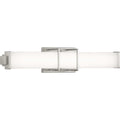 PROGRESS LIGHTING P300211-009-30 Brushed Nickel Phase 2.2 LED Collection 24" LED Linear Bath & Vanity