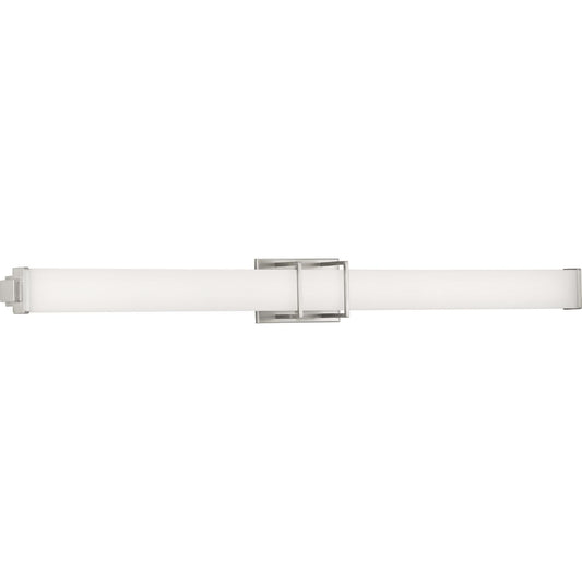 PROGRESS LIGHTING P300213-009-30 Brushed Nickel Phase 2.2 LED Collection 48" LED Linear Bath & Vanity