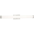 PROGRESS LIGHTING P300224-009-30 Brushed Nickel Phase 1.1 LED Collection 36" LED Linear Bath & Vanity