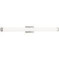 PROGRESS LIGHTING P300225-009-30 Brushed Nickel Phase 1.1 LED Collection 48" LED Linear Bath & Vanity