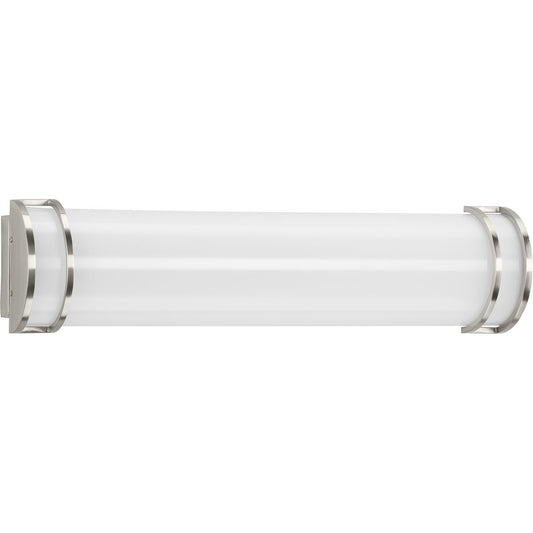 PROGRESS LIGHTING P300243-009-30 Brushed Nickel One-Light Brushed Nickel LED Bath Vanity