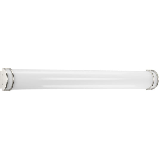 PROGRESS LIGHTING P300244-009-30 Brushed Nickel One-Light Brushed Nickel LED Bath Vanity