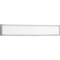 PROGRESS LIGHTING P300306-009-CS Brushed Nickel Everlume LED 32-inch Brushed Nickel Modern Style Bath Vanity Wall or Ceiling Light with Selectable 3000K/4000K Light Color