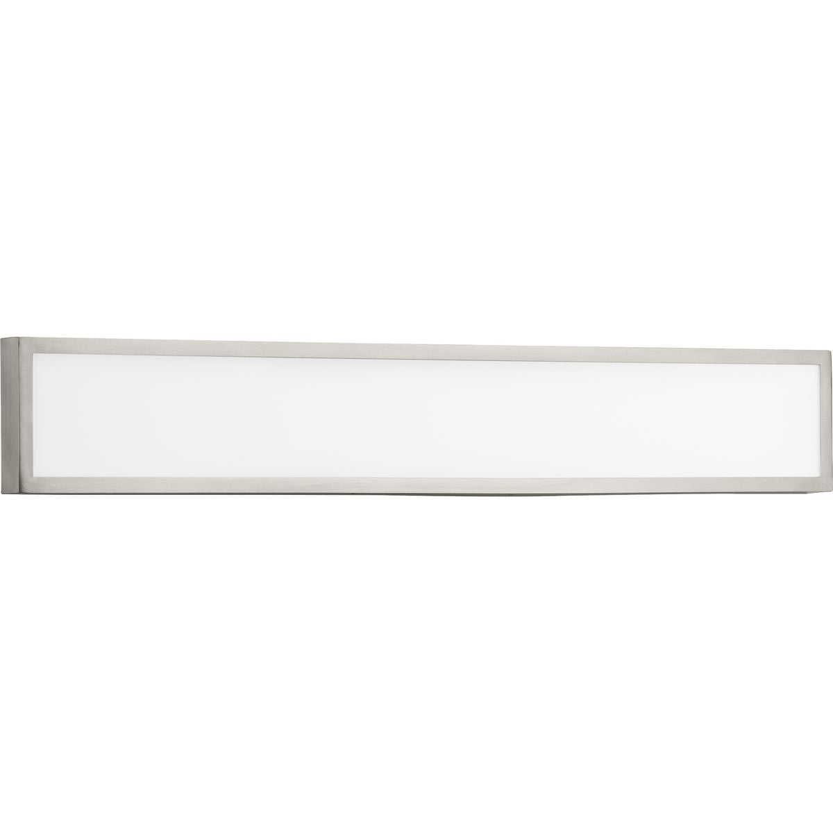 PROGRESS LIGHTING P300306-009-CS Brushed Nickel Everlume LED 32-inch Brushed Nickel Modern Style Bath Vanity Wall or Ceiling Light with Selectable 3000K/4000K Light Color