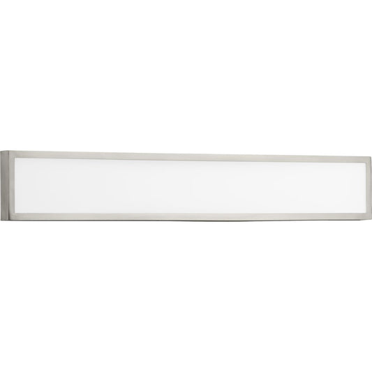 PROGRESS LIGHTING P300306-009-CS Brushed Nickel Everlume LED 32-inch Brushed Nickel Modern Style Bath Vanity Wall or Ceiling Light with Selectable 3000K/4000K Light Color