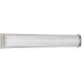 PROGRESS LIGHTING P300409-009-30 Brushed Nickel Barril Collection 32 in. Brushed Nickel Large Modern Integrated LED Linear Vanity Light