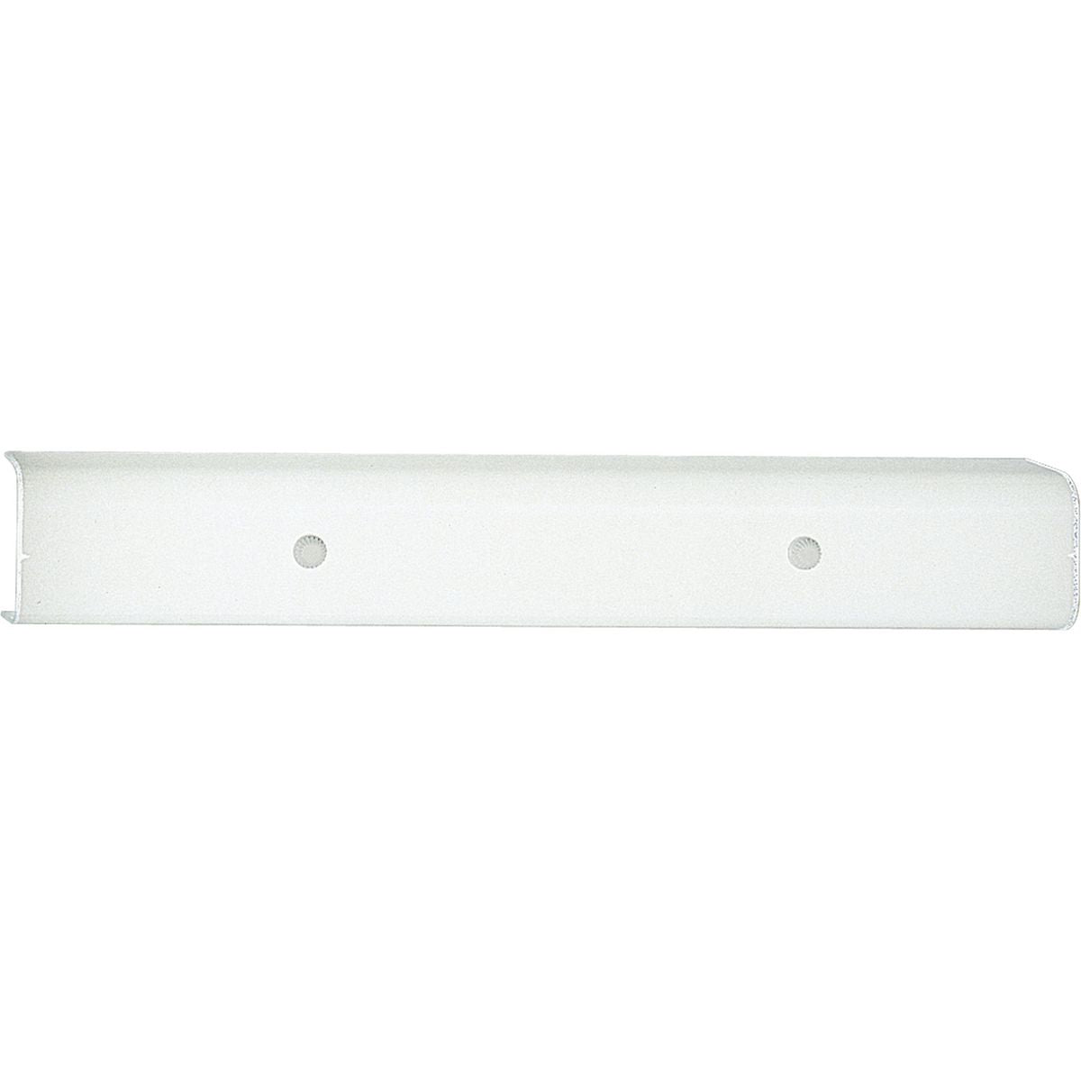 PROGRESS LIGHTING P3110-30 White Channel Glass Collection Four-Light White White Glass Traditional Bath Vanity Light