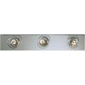 PROGRESS LIGHTING P3114-15 Polished Chrome Broadway Collection Three-Light Polished Chrome Traditional Bath Vanity Light