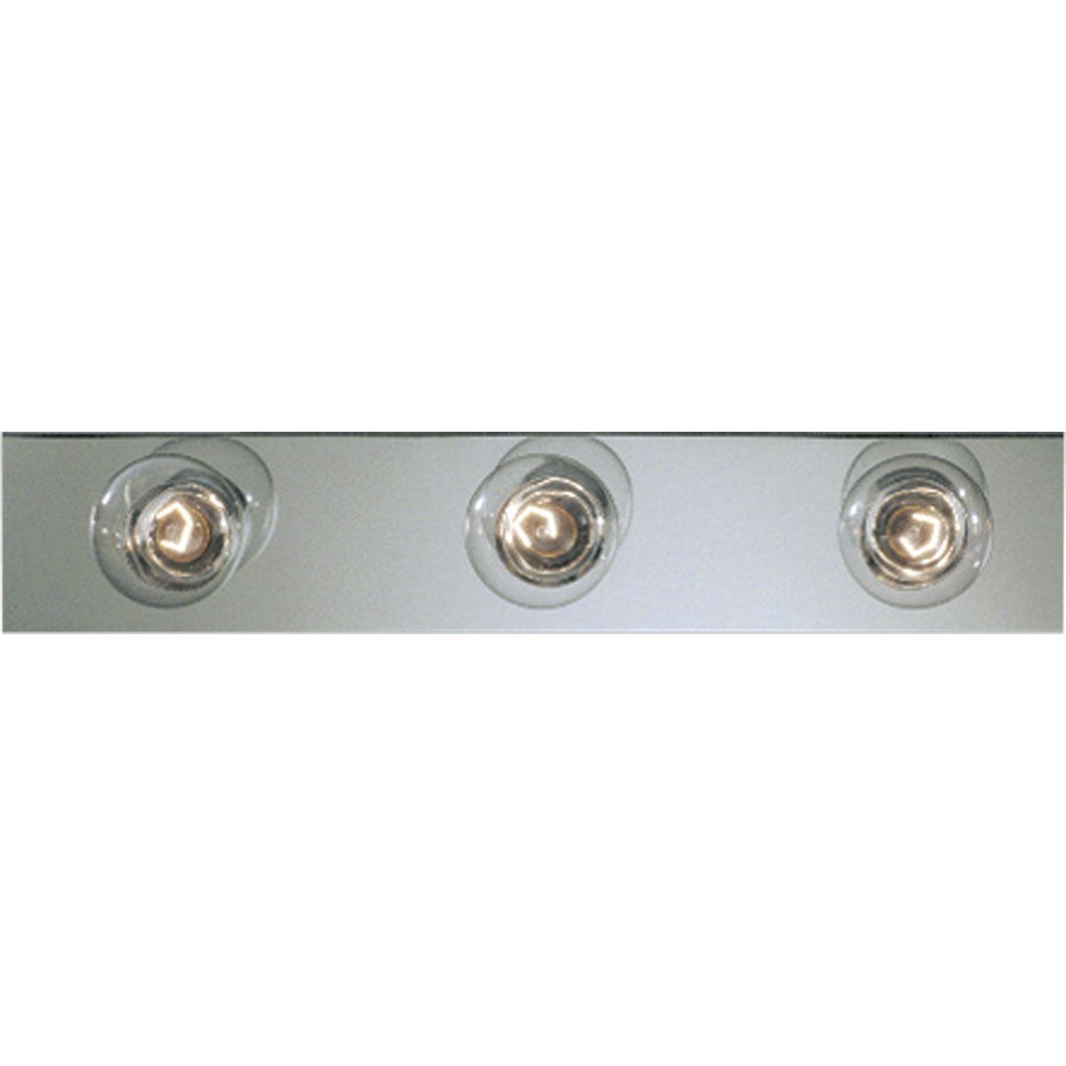 PROGRESS LIGHTING P3114-15 Polished Chrome Broadway Collection Three-Light Polished Chrome Traditional Bath Vanity Light