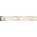 PROGRESS LIGHTING P3299-15 Polished Chrome Broadway Collection Six-Light Polished Chrome Traditional Bath Vanity Light