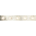 PROGRESS LIGHTING P3335-15 Polished Chrome Broadway Collection Five-Light Polished Chrome Traditional Bath Vanity Light