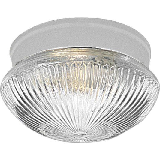 PROGRESS LIGHTING P3405-30 White One-Light 7-1/2" Close-to-Ceiling