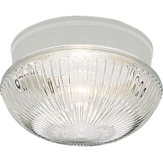 PROGRESS LIGHTING P3406-30 White Two-Light 9-1/2" Close-to-Ceiling