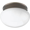 PROGRESS LIGHTING P3408-20 Antique Bronze One-Light 7-1/2" Close-to-Ceiling
