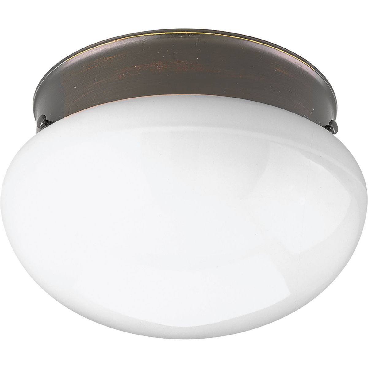 PROGRESS LIGHTING P3408-20 Antique Bronze One-Light 7-1/2" Close-to-Ceiling