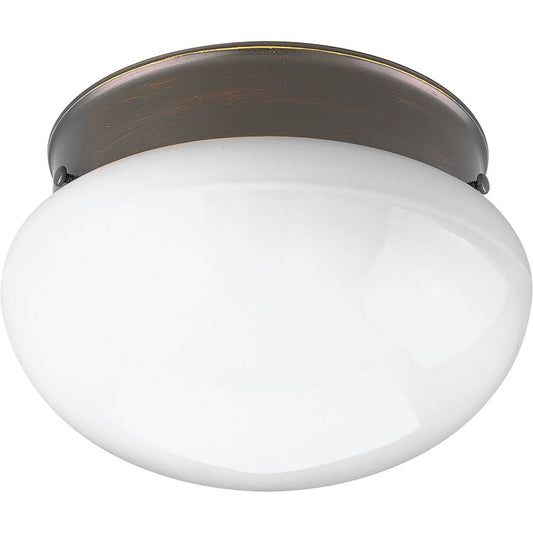 PROGRESS LIGHTING P3408-20 Antique Bronze One-Light 7-1/2" Close-to-Ceiling