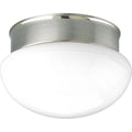 PROGRESS LIGHTING P3410-09 Brushed Nickel Two-Light 9-1/2" Close-to-Ceiling
