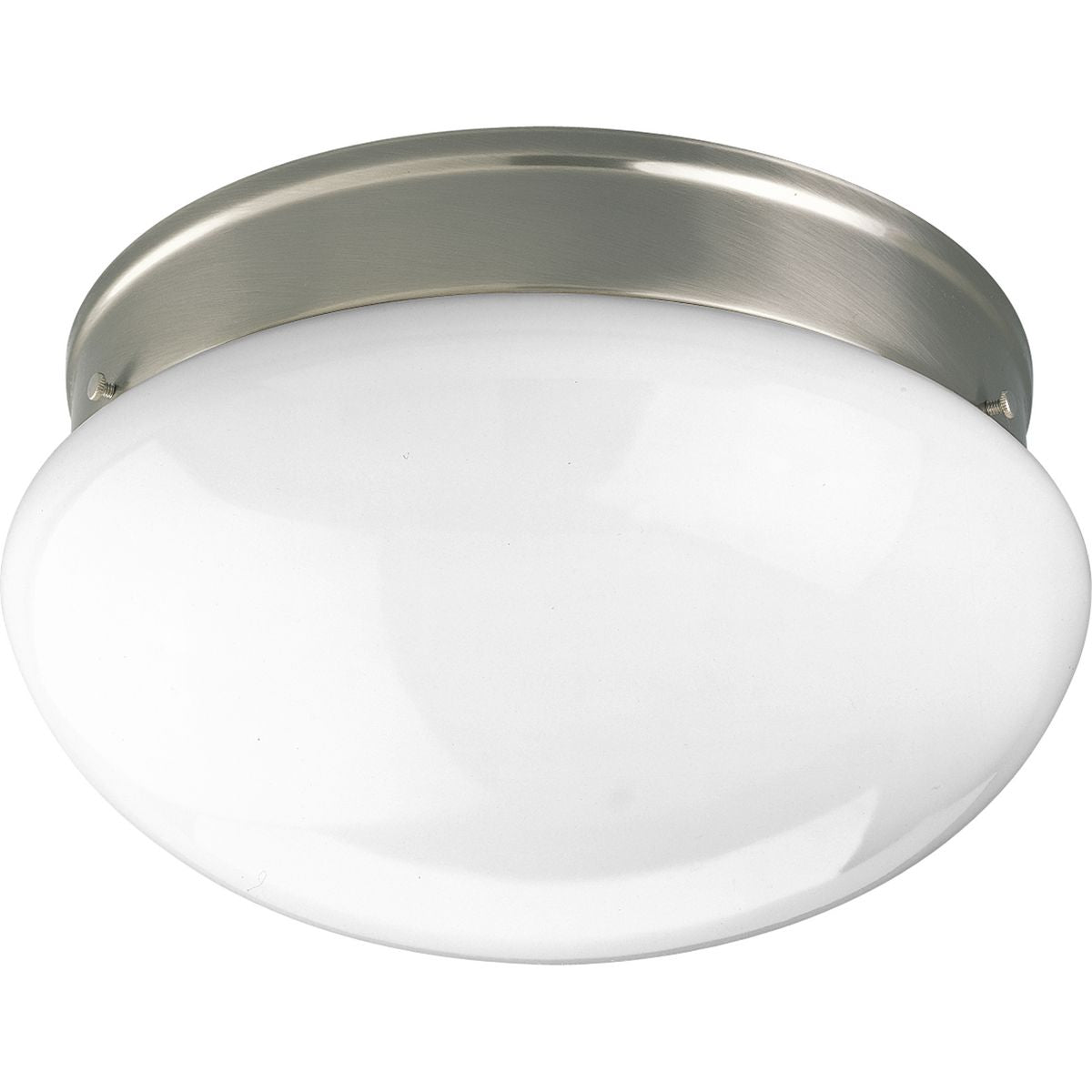 PROGRESS LIGHTING P3412-09 Brushed Nickel Two-Light 11-1/2" Close-to-Ceiling
