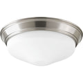 PROGRESS LIGHTING P350054-009-30 Brushed Nickel One-Light 13-1/4" LED Flush Mount