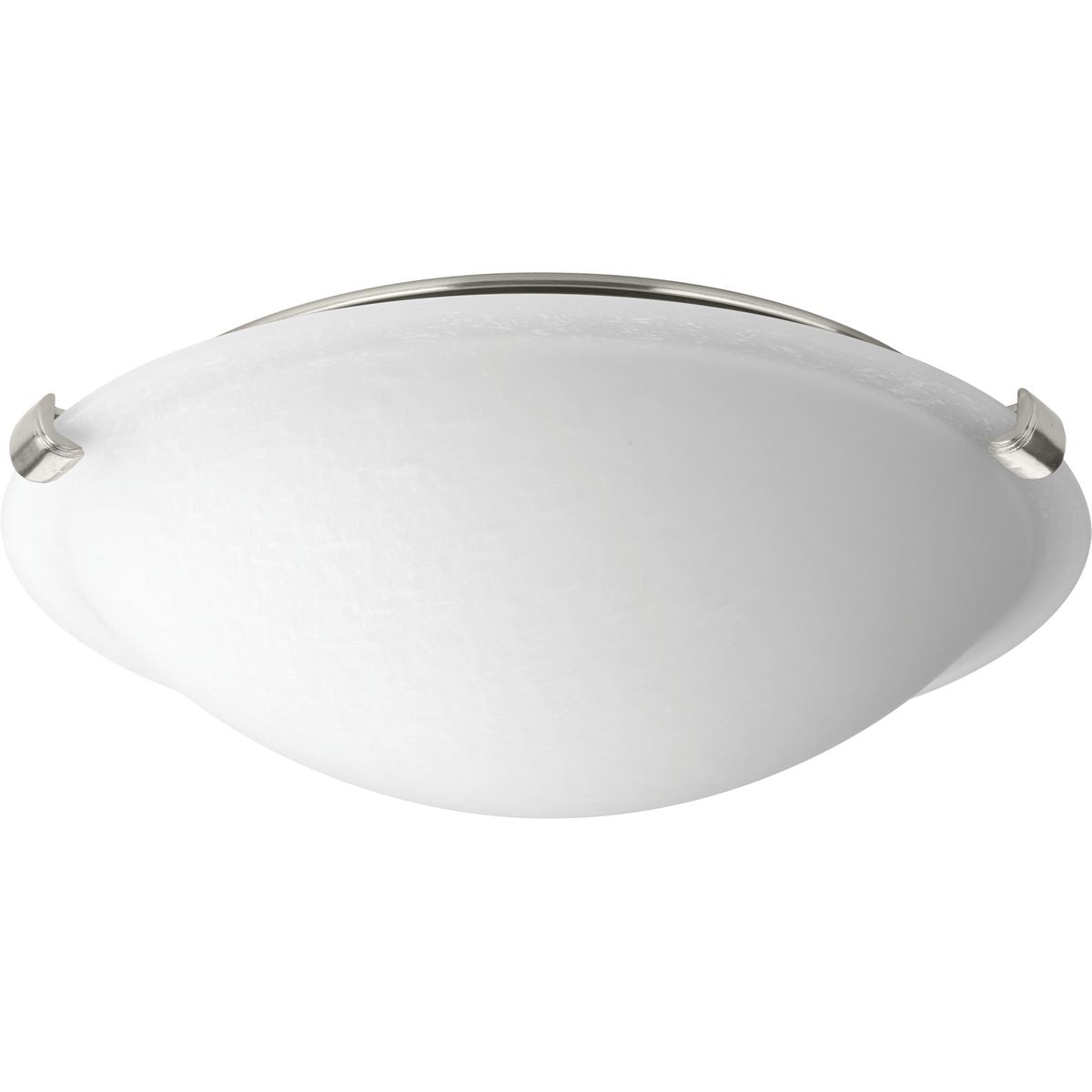 PROGRESS LIGHTING P350055-009-30 Brushed Nickel One-Light 12" LED Dome Flush Mount