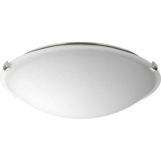 PROGRESS LIGHTING P350056-009-30 Brushed Nickel One-Light 16" LED Dome Flush Mount