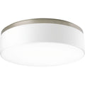 PROGRESS LIGHTING P350078-009-30 Brushed Nickel Maier Collection 18" LED Flush Mount