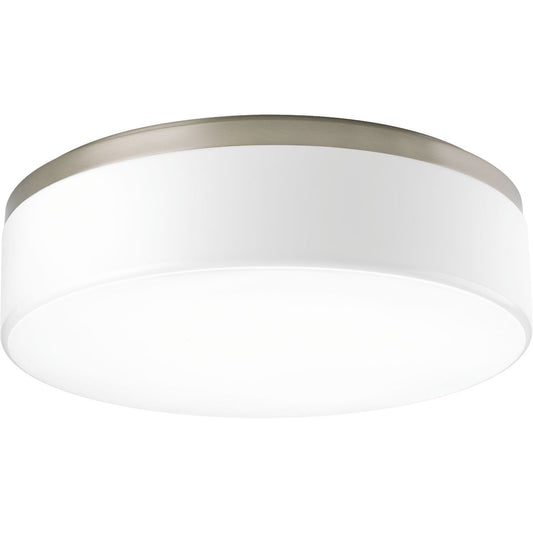 PROGRESS LIGHTING P350078-009-30 Brushed Nickel Maier Collection 18" LED Flush Mount
