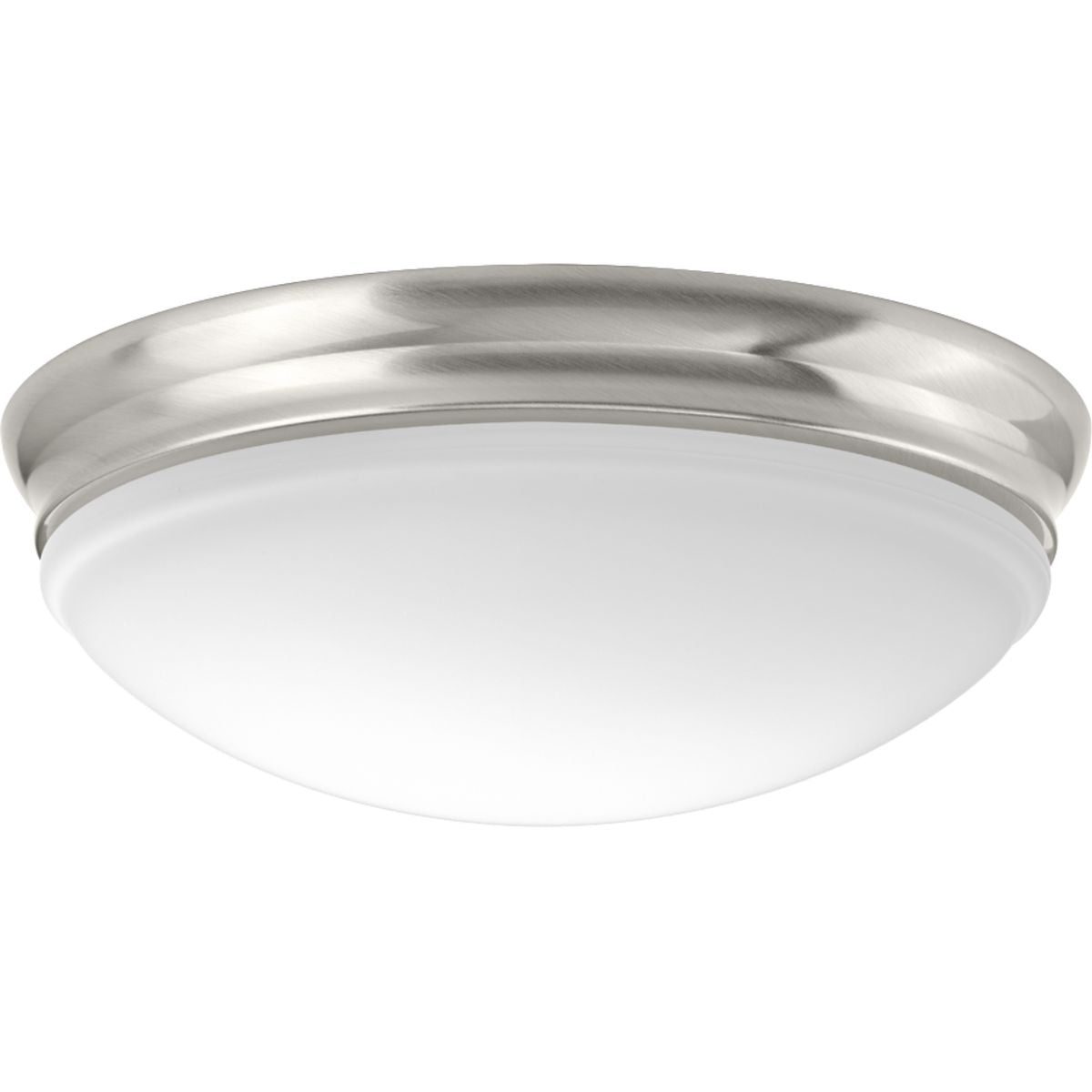 PROGRESS LIGHTING P350101-009-30 Brushed Nickel One-Light 13-1/2" LED Flush Mount