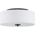 PROGRESS LIGHTING P350135-143-30 Graphite Inspire LED Collection13" LED Flush Mount