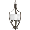 PROGRESS LIGHTING P3509-20 Antique Bronze Wisten Collection Three-Light Foyer