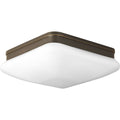 PROGRESS LIGHTING P3511-20 Antique Bronze Appeal Collection Two-Light 11" Flush Mount