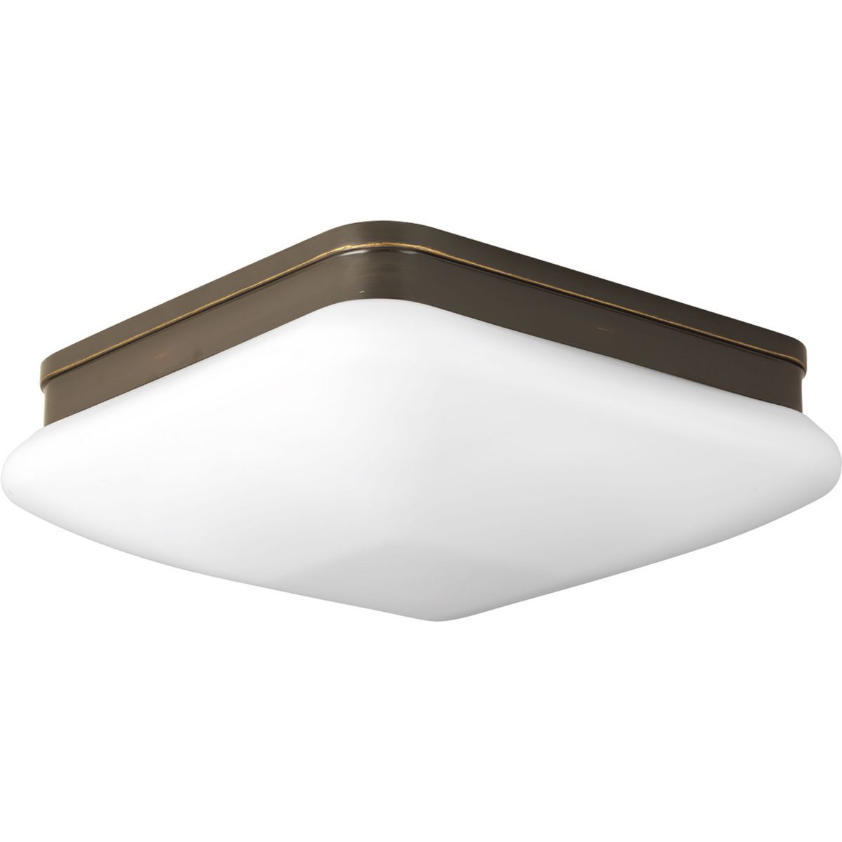 PROGRESS LIGHTING P3511-20 Antique Bronze Appeal Collection Two-Light 11" Flush Mount
