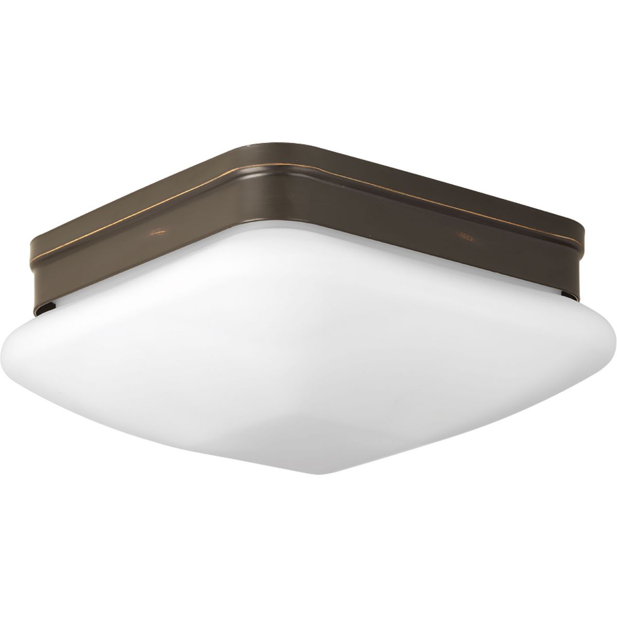 PROGRESS LIGHTING P3549-20 Antique Bronze Appeal Collection Two-Light 9" Flush Mount