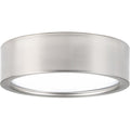 PROGRESS LIGHTING P3631-0930K9 Brushed Nickel Portal Collection One-Light 9" LED Flush Mount